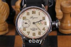 LONGINES Antique Rare Swiss Wrist Watch Vintage For Men watch Olympiade 1936