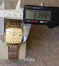 LONGINES Gold Plated RARE Vintage Swiss Quartz Watch