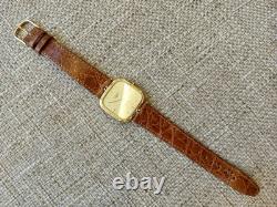 LONGINES Gold Plated RARE Vintage Swiss Quartz Watch withVintage Box