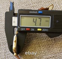LONGINES Gold Plated RARE Vintage Swiss Quartz Watch withVintage Box