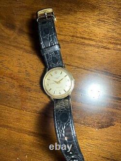 LONGINES Rare Vintage Swiss Automatic 10k Gold Filled 33mm Watch Great Buy