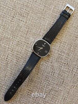 LONGINES The Black Diamond Extremely RARE Vintage Swiss Automatic Watch