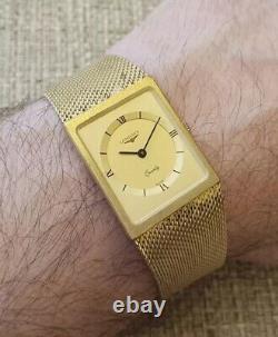 LONGINES Unisex Gold Plated RARE Vintage Swiss Quartz Watch