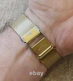 LONGINES Unisex Gold Plated RARE Vintage Swiss Quartz Watch