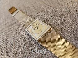 LONGINES Unisex Gold Plated RARE Vintage Swiss Quartz Watch