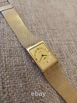 LONGINES Unisex Gold Plated RARE Vintage Swiss Quartz Watch