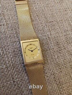 LONGINES Unisex Gold Plated RARE Vintage Swiss Quartz Watch