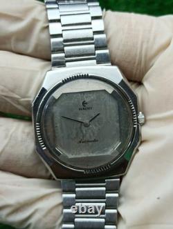 LUXURY VINTAGE RADO SILVER AUTOMATIC WATCH SWISS MADE 70s MEN & RARE