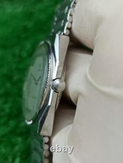 LUXURY VINTAGE RADO SILVER AUTOMATIC WATCH SWISS MADE 70s MEN & RARE