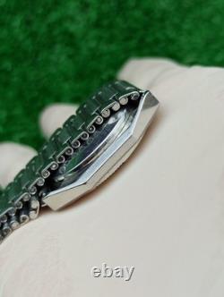 LUXURY VINTAGE RADO SILVER AUTOMATIC WATCH SWISS MADE 70s MEN & RARE