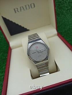 LUXURY VINTAGE RADO VOYAGER HEXAGONAL AUTOMATIC WATCH SWISS MADE 70s MEN & RARE