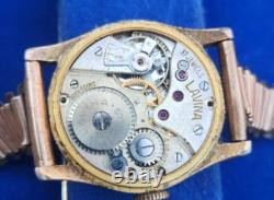 Lavina Vintage Extremely Rare Watch Swiss Made Running