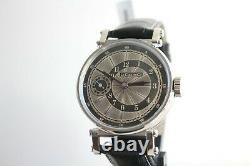 LeCoultre Vintage 1890`s rare ENGRAVED New Cased Men`s LUXURY Swiss Wristwatch