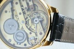 LeCoultre Vintage 1900`s rare GOLD New Cased Men`s UNIQUE Swiss Wristwatch