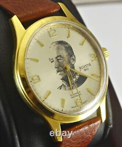 Limited Edition Vintage Helvatia Swiss Officer Henri Guisan 2nd WW Very Rare NOS