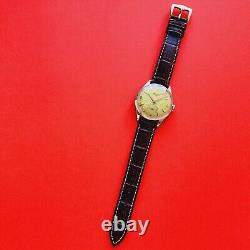 Longines Flagship Watch 1957 Vintage 37mm Jumbo Case Rare Cal. 30L 6682-2 Swiss