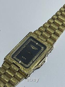 Longines QWR Vintage Swiss RARE Gold plated Mens watch