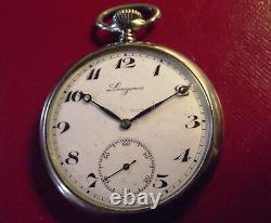 Longines Rare Efco Vintage'30/40 Poket Watch Swiss Made