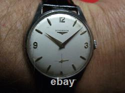 Longines Rare Fine Vintage'50 All S. Steel Cal. 30l Mechanical Swiss Made