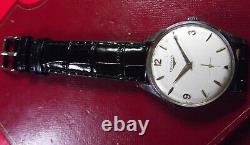 Longines Rare Fine Vintage'50 All S. Steel Cal. 30l Mechanical Swiss Made