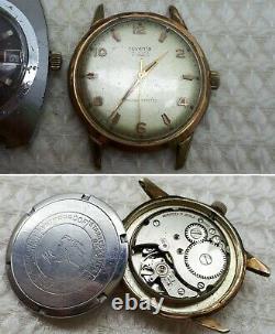 Lot Of 6 Collection Vintage Swiss Japan Men's Rare Wrist Watch Wholesale Working