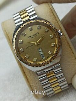 Luxury Raymond Weil Geneve 70s Automatic Rare Swiss Vintage Original 34 MM