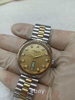 Luxury Raymond Weil Geneve 70s Automatic Rare Swiss Vintage Original 34 MM