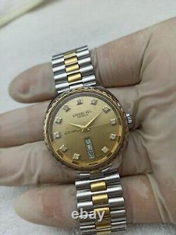 Luxury Raymond Weil Geneve 70s Automatic Rare Swiss Vintage Original 34 MM