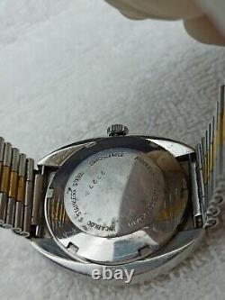 Luxury Raymond Weil Geneve 70s Automatic Rare Swiss Vintage Original 34 MM