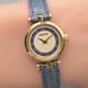 MINT Vintage Rare Gucci 2000L Sherry Line Blue Quartz Women's Watch Swiss