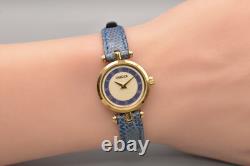 MINT Vintage Rare Gucci 2000L Sherry Line Blue Quartz Women's Watch Swiss