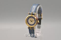 MINT Vintage Rare Gucci 2000L Sherry Line Blue Quartz Women's Watch Swiss