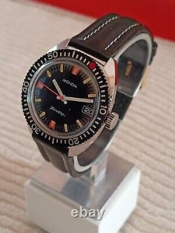 MONDIA Friendship Diver 20atm Swiss Vintage Gent's watch Very Rare N. O. S