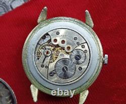 MOVADO Cal. 75 Vintage 15J Rare Swiss Watch Men. 36mm. Working