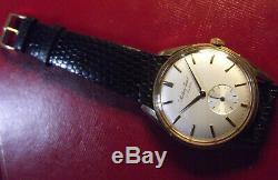 Mathey Tissot Rare Calatrava Vintage'60 Gold Rolled/s. Steel Back Swiss