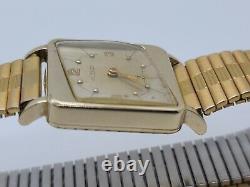 Mens 1940s Jaeger-LeCoultre Vintage 17j Art Deco Swiss Watch Rare Serviced Runni