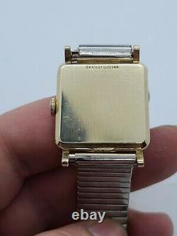 Mens 1940s Jaeger-LeCoultre Vintage 17j Art Deco Swiss Watch Rare Serviced Runni