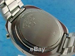 Microsonic NOS Rare Old Vintage 1970s Digital LED L. E. D LCD Mens Swiss Watch