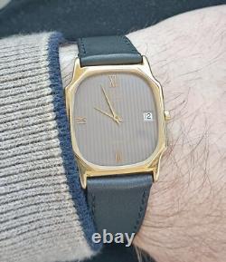 Mido Baroncelli Gold Plated RARE Vintage Swiss Quartz Watch