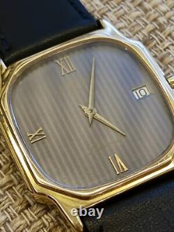 Mido Baroncelli Gold Plated RARE Vintage Swiss Quartz Watch