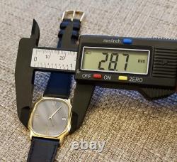 Mido Baroncelli Gold Plated RARE Vintage Swiss Quartz Watch