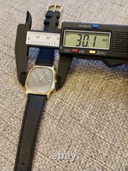 Mido Baroncelli Gold Plated RARE Vintage Swiss Quartz Watch
