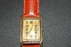 Mimo 1940's Very Rare Vintage Watch Swiss Manual Movement signed Mimo-Meter