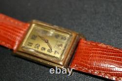 Mimo 1940's Very Rare Vintage Watch Swiss Manual Movement signed Mimo-Meter