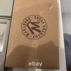 NEW Vintage Rare Marlboro Swiss Army Country Store Wrist Watch With Box & Sleeve