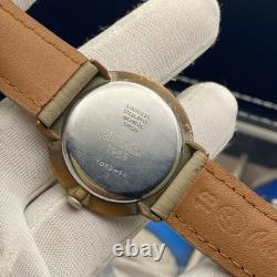 NOS 1960s Vintage INSA WATCH Men's Geneve Swiss Made 17 Jewels Very Rare