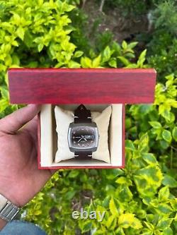 NOS SANDOZ 25 JEWELS Watch Vintage Automatic & Made In 70s & Swiss Rare Dial