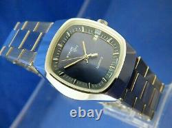 NOS Vintage Sofior Grey Electronic Quartz Watch 1970s Swiss Tissot Cal 2030 RARE