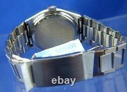 NOS Vintage Sofior Grey Electronic Quartz Watch 1970s Swiss Tissot Cal 2030 RARE