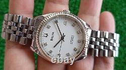 Nice & Rare Vintage Bulova Automatic 25 Jewels Swiss Made Gent Watch